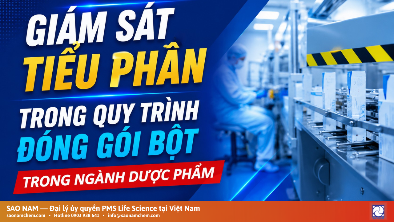 Giám sát Tiểu Phân trong Quy Trình Đóng Gói Bột Trong Ngành Dược Phẩm 